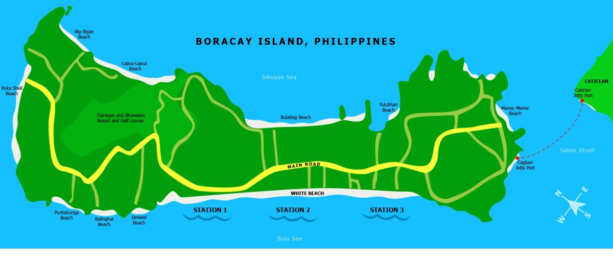 Boracay Station Map