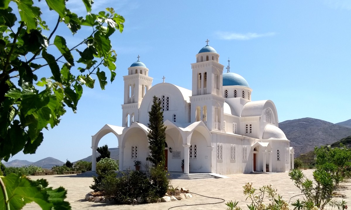 Another Greek Orthodox church on Paros.