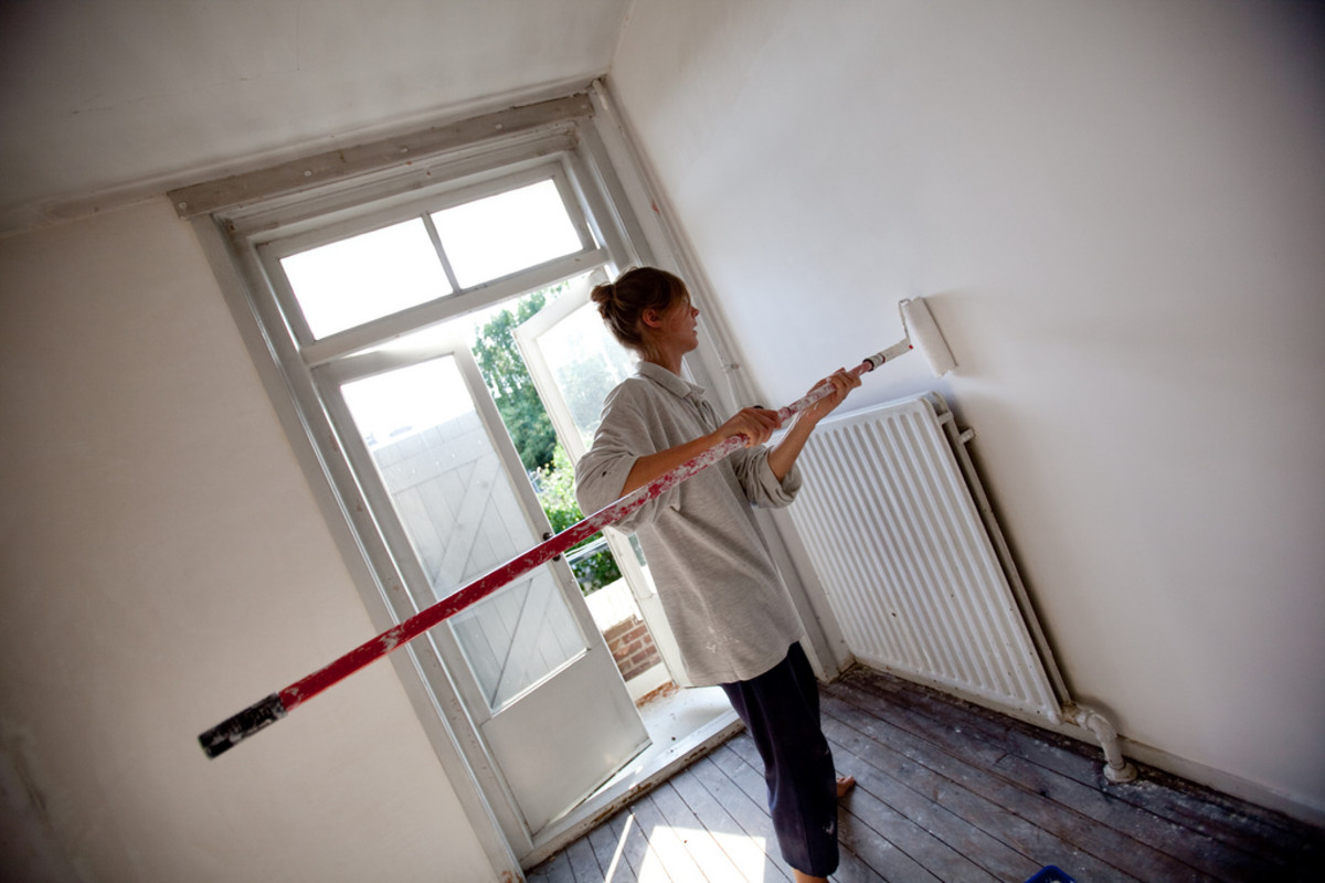 Painting a room is a quick and inexpensive home improvement project even a beginner can do