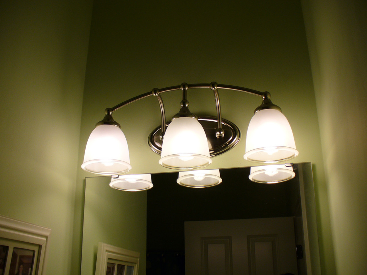 New light fixtures can change the look of a room