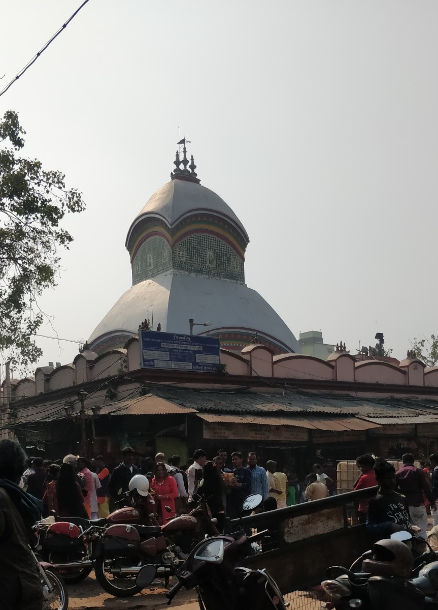The famous Kali temple of Kalighat, Kolkata