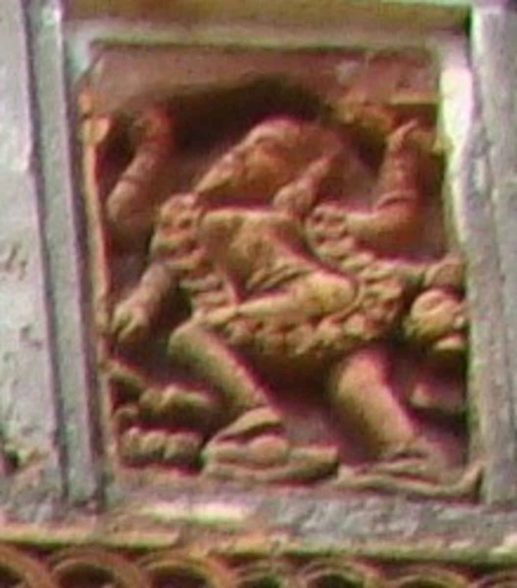 Vama Kali; Charbangla temple, Baronagar, Murshidabad
