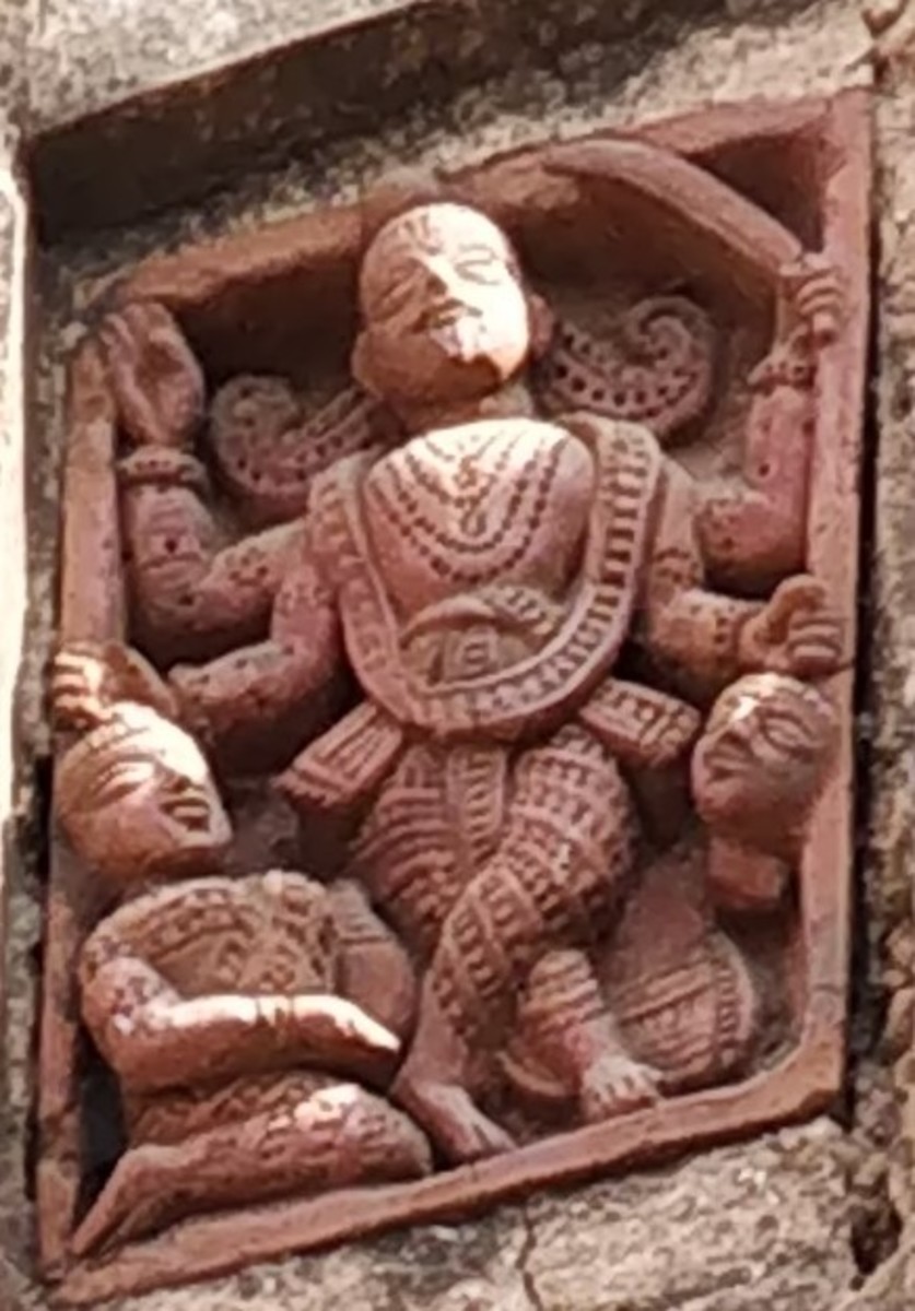 Krishna Kali; Giri Govardhan temple; Kotulpur, Bankura