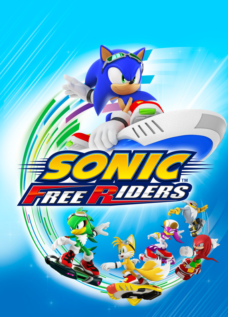 "Sonic Free Riders' Cover Art