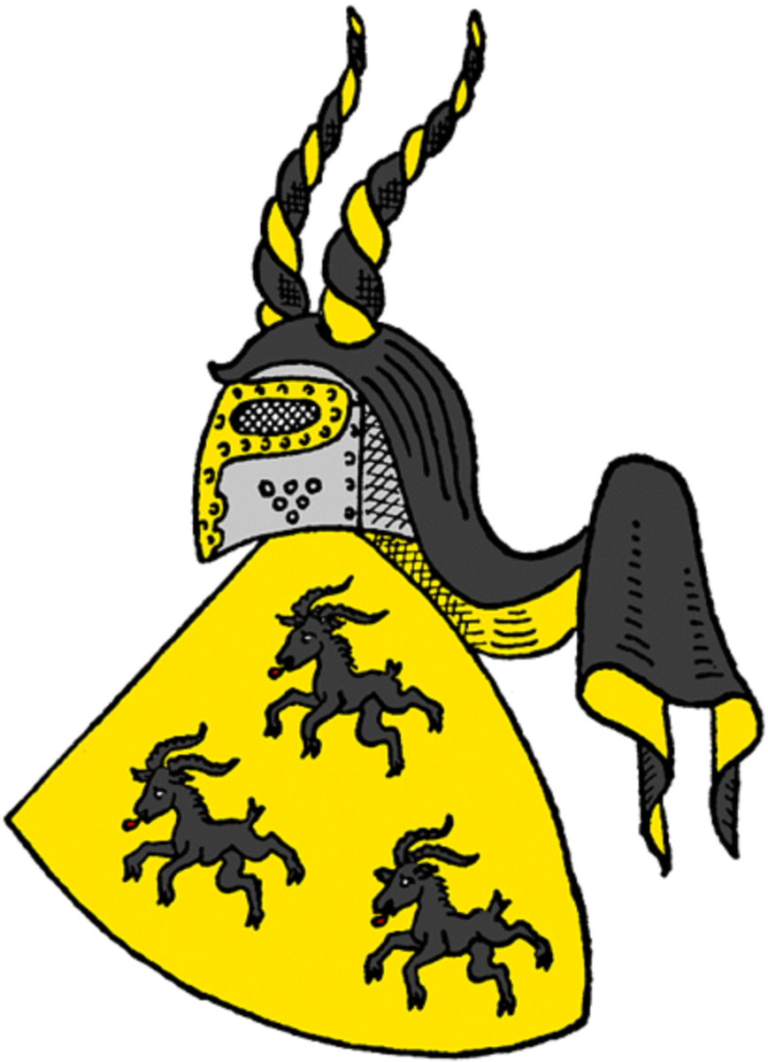 The Wallmoden family coat of arms.