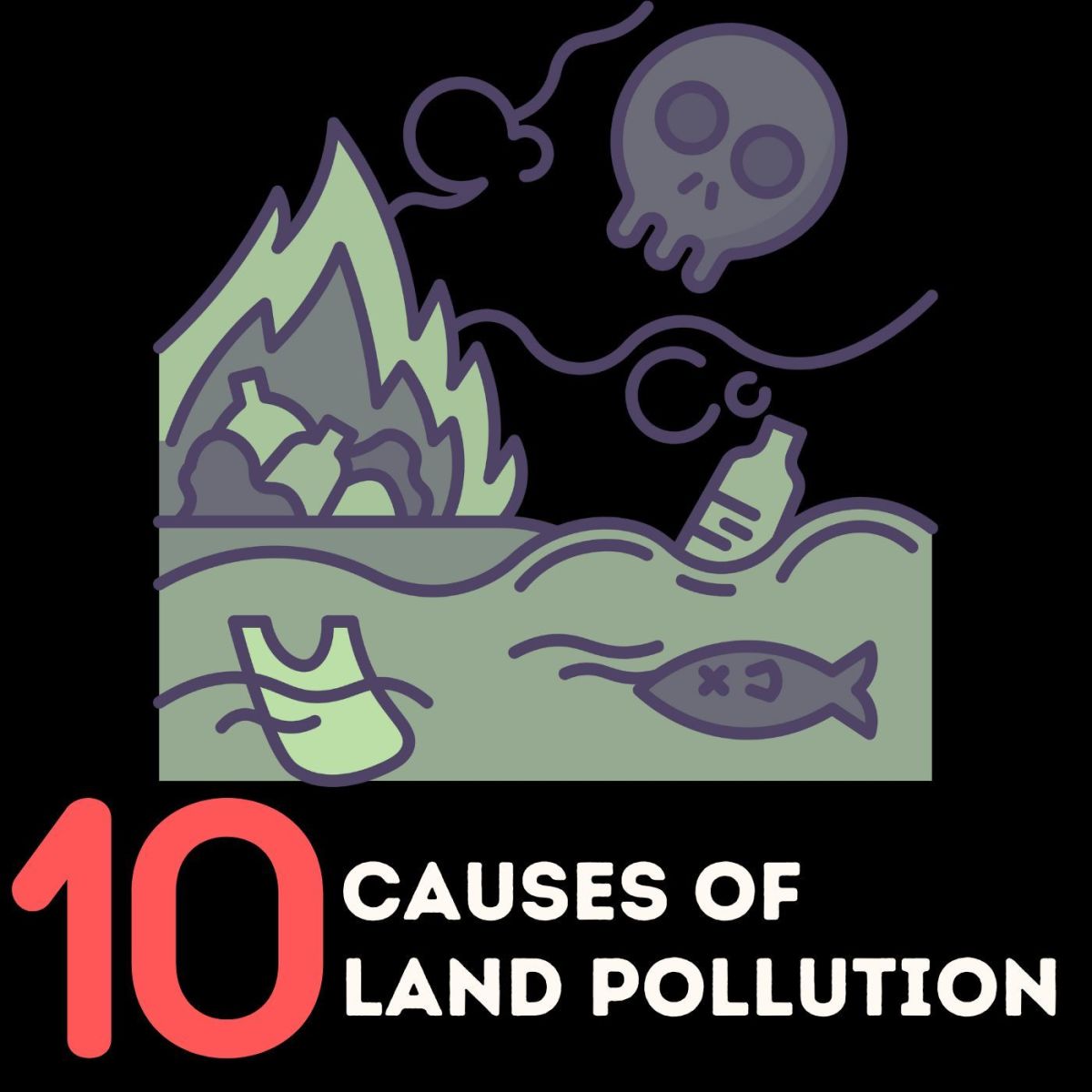 10 Factors That Cause Land Pollution