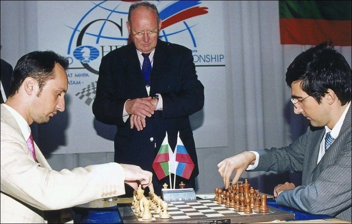 Topalov and Kramnik battled it out in the 2006 Championship. The match was marred by allegations of cheating and accusations of foul-play, and it led to a long-lasting acrimony between the two players.