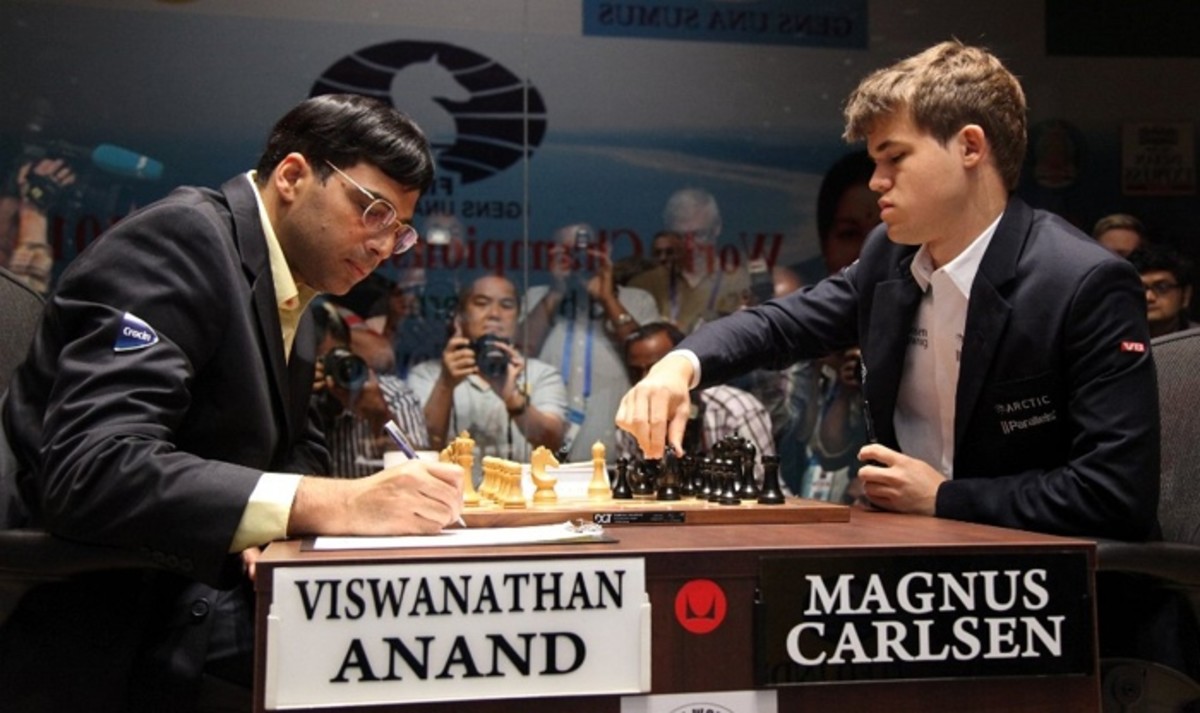 Magnus Carlsen won the the Candidates Tournament in 2012 to challenge Anand in 2013.