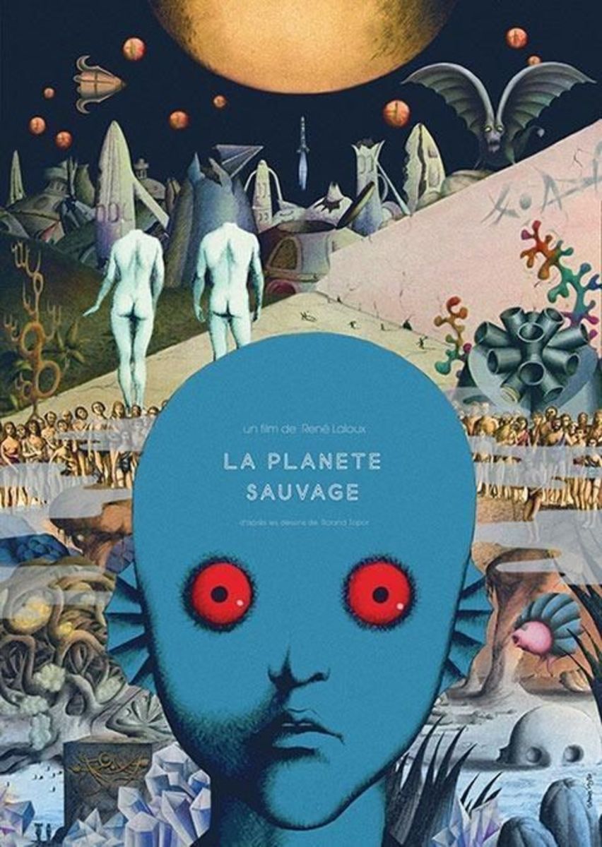 "Fantastic Planet" (aka "La Planète sauvage") is a 1973 experimental animated science fiction film.