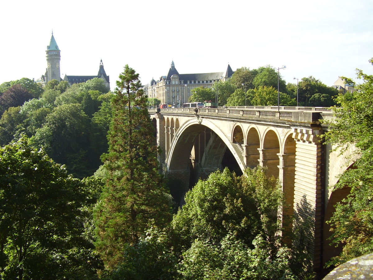 The Pont Adolphe, Luxembourg City