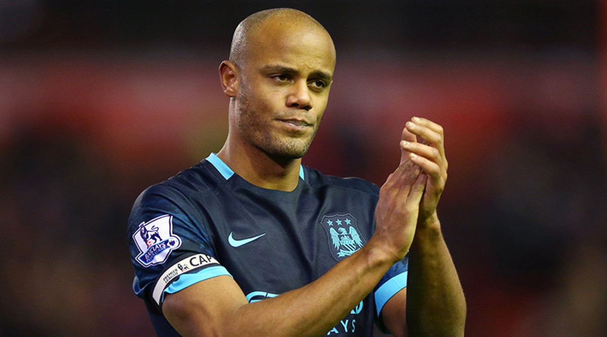 Vincent Kompany, one of the greatest and hardest defenders in the world. 