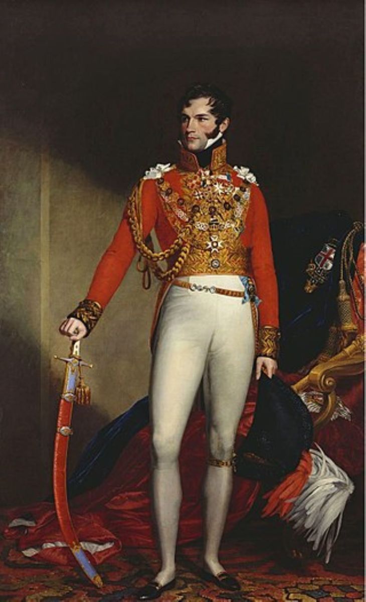 Prince Leopold of Saxe-Coburg-Saalfeld by George Dawes. In 1831 he became King Leopold I of the Belgians.