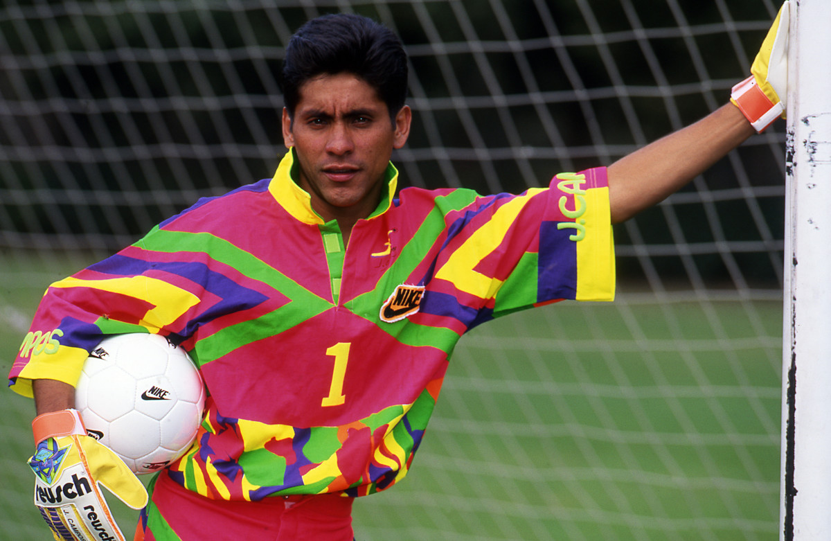 Jorge Campos had the tightest goalie jerseys soccer's ever seen