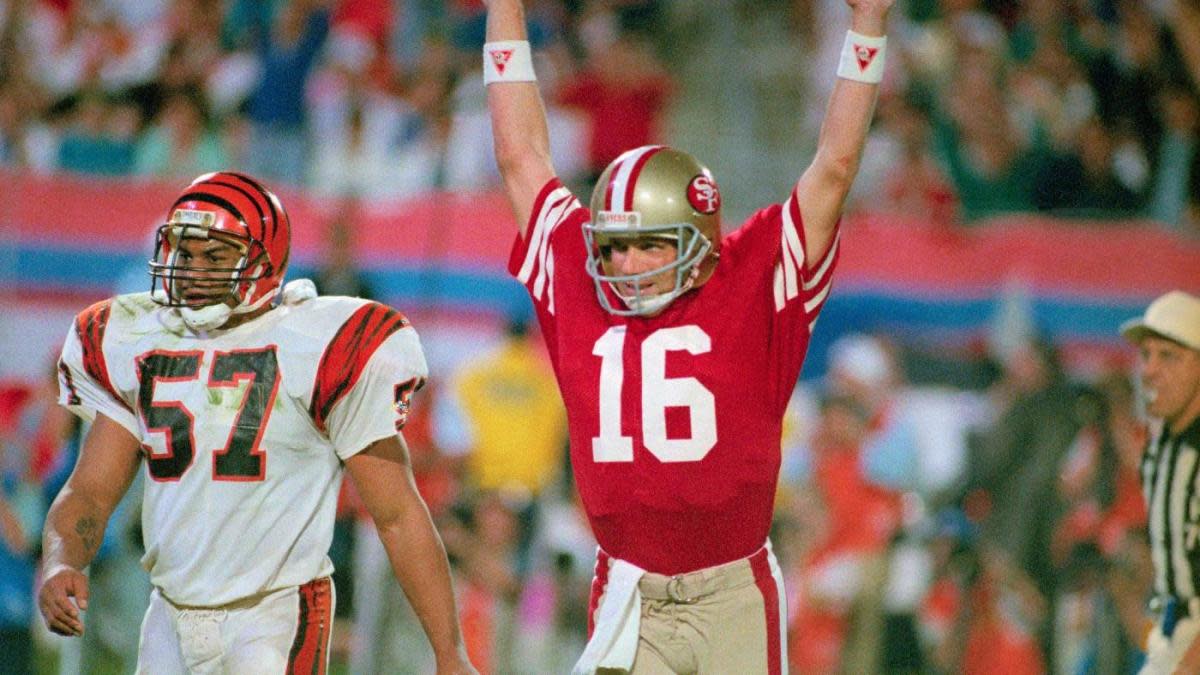 Joe Montana is the boogieman to Bengals fans beating them twice in the Super Bowl.