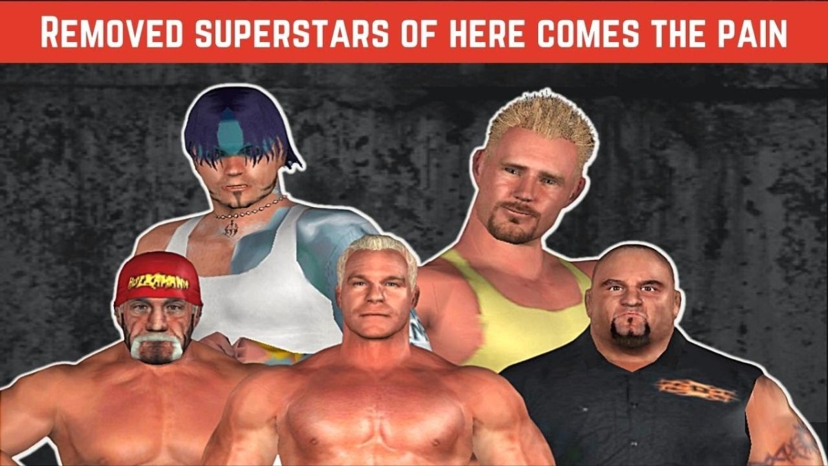 Removed superstars include Jeff Hardy, Scotty 2 Hotty, Hulk Hogan, Billy Gunn, Tazz