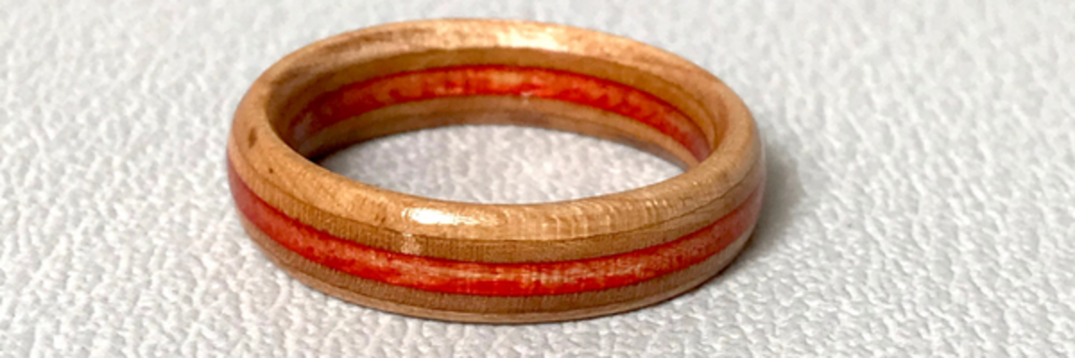 Handmade Wood Ring