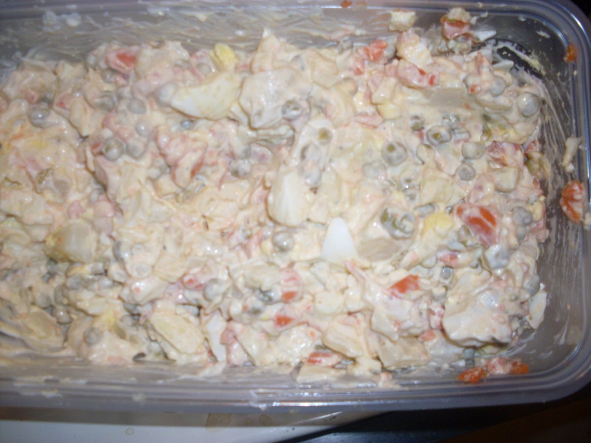 Recipe for How to Make Ultimate Potato Salad : Great Potato Salad Recipe for a Barbecue, Picnic or Even Thanksgiving