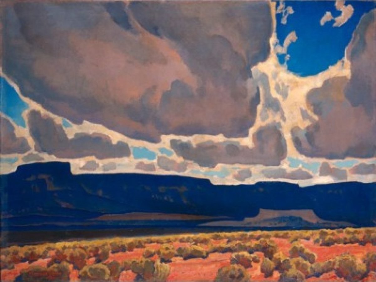Mesas in Shadow, 1926, Maynard Dixon, Brigham Young Museum of Art