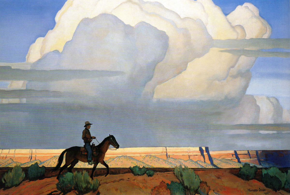 Desert Journey, 1935, Maynard Dixon