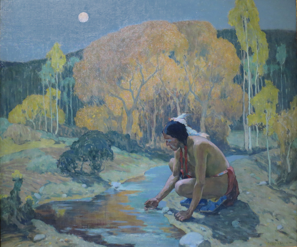 Autumn Moon, by E. Irving Couse, 1927