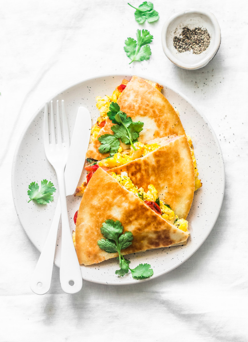 Simple 'Bacon Egg and Cheese Quesadilla' Is the Breakfast Inspo We Need