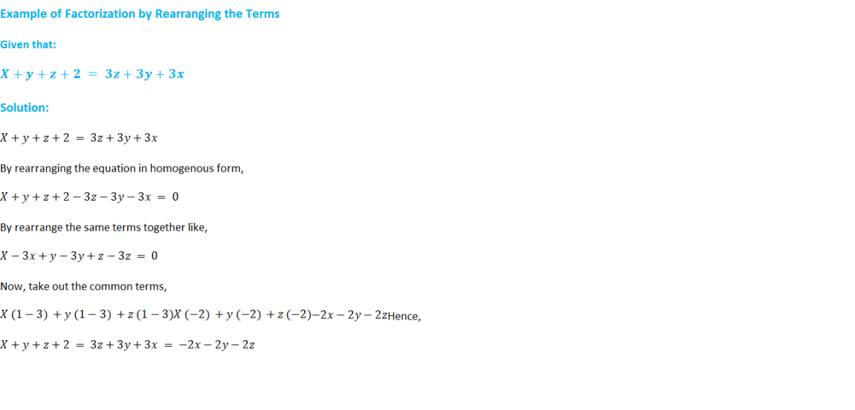 Method of Factorization to Solve the Equations. HubPages