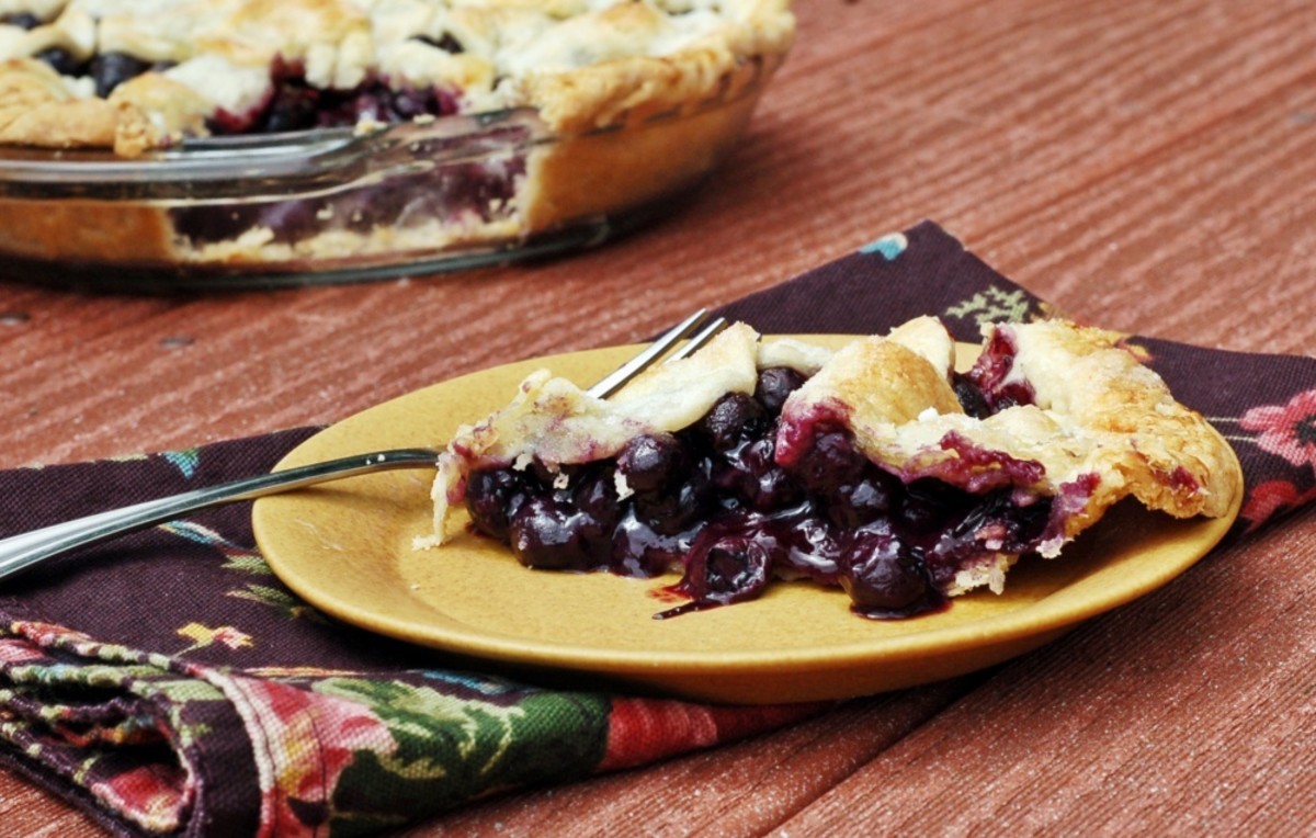 Maine - Wild Blueberry Pie