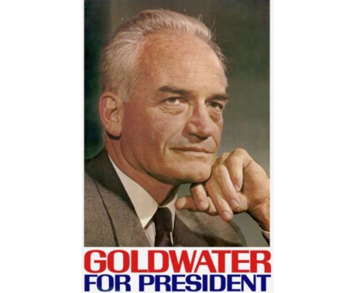 Poster of Senator Barry Goldwater of Arizona for his 1964 presidential campaign