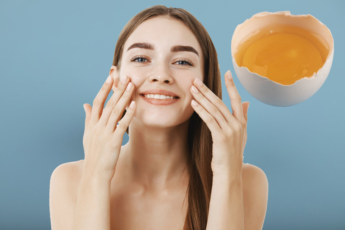 The benefits of egg yolk for the face