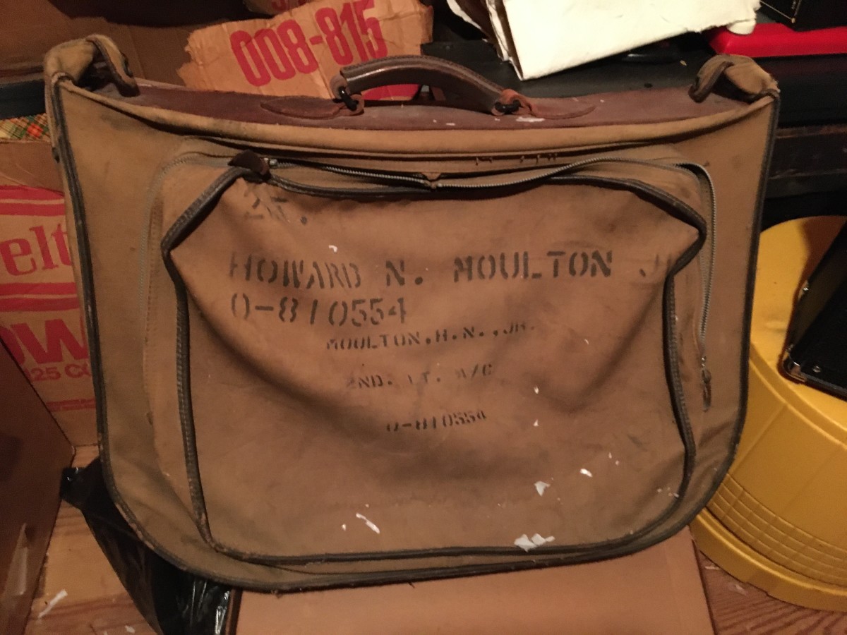 Early duffle bag would carry all you "needed".