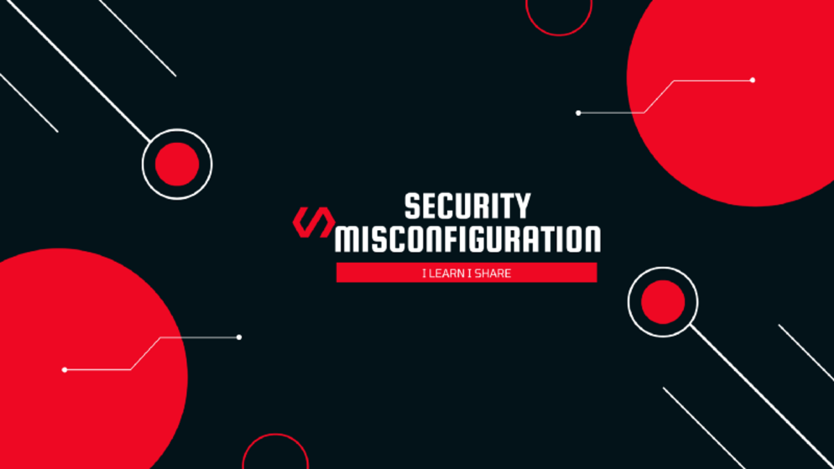 Security misconfiguration can be poorly configured permissions on cloud services.