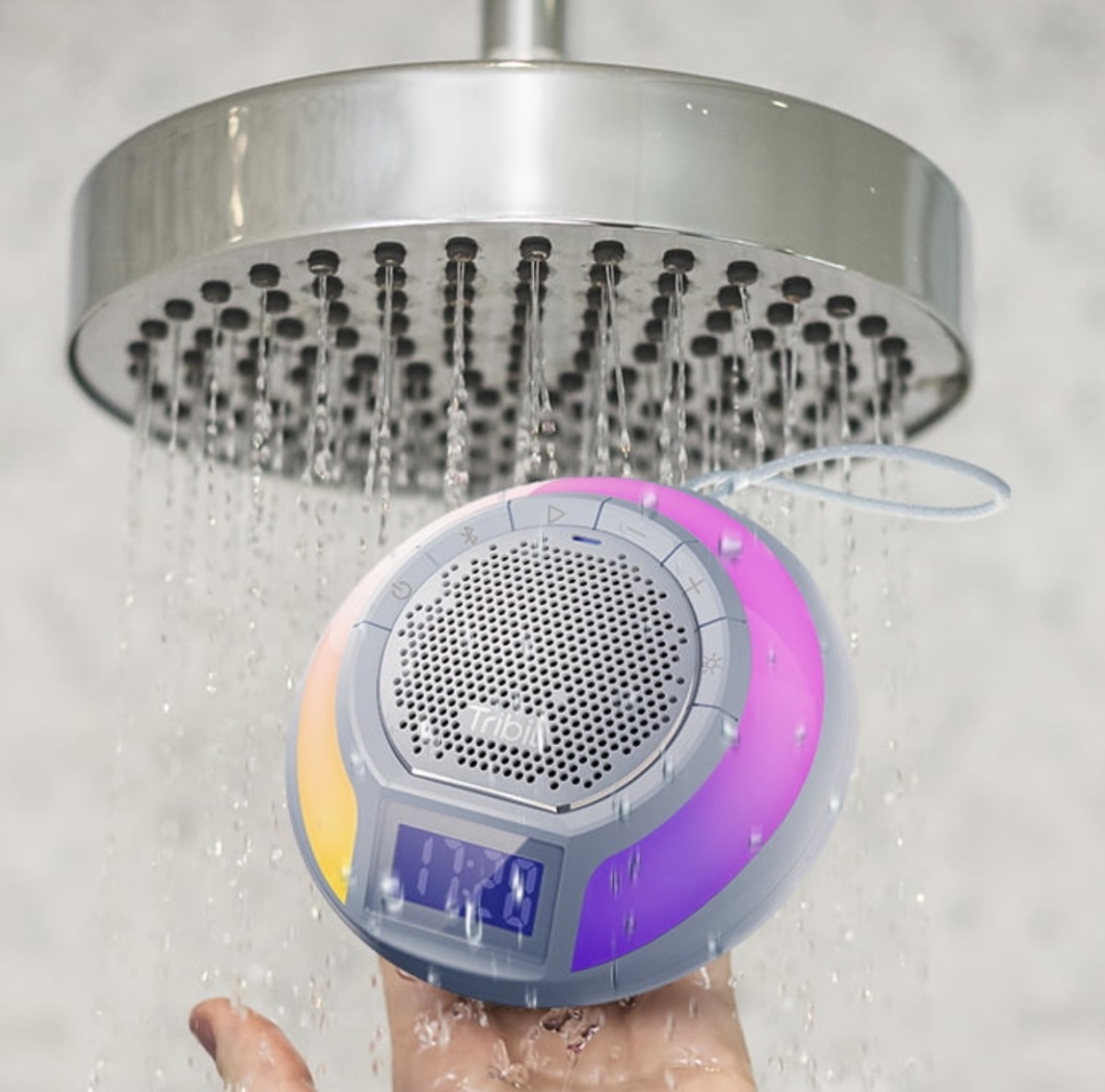 Singin’ In The Shower With The AquaEase Bluetooth Shower Speaker