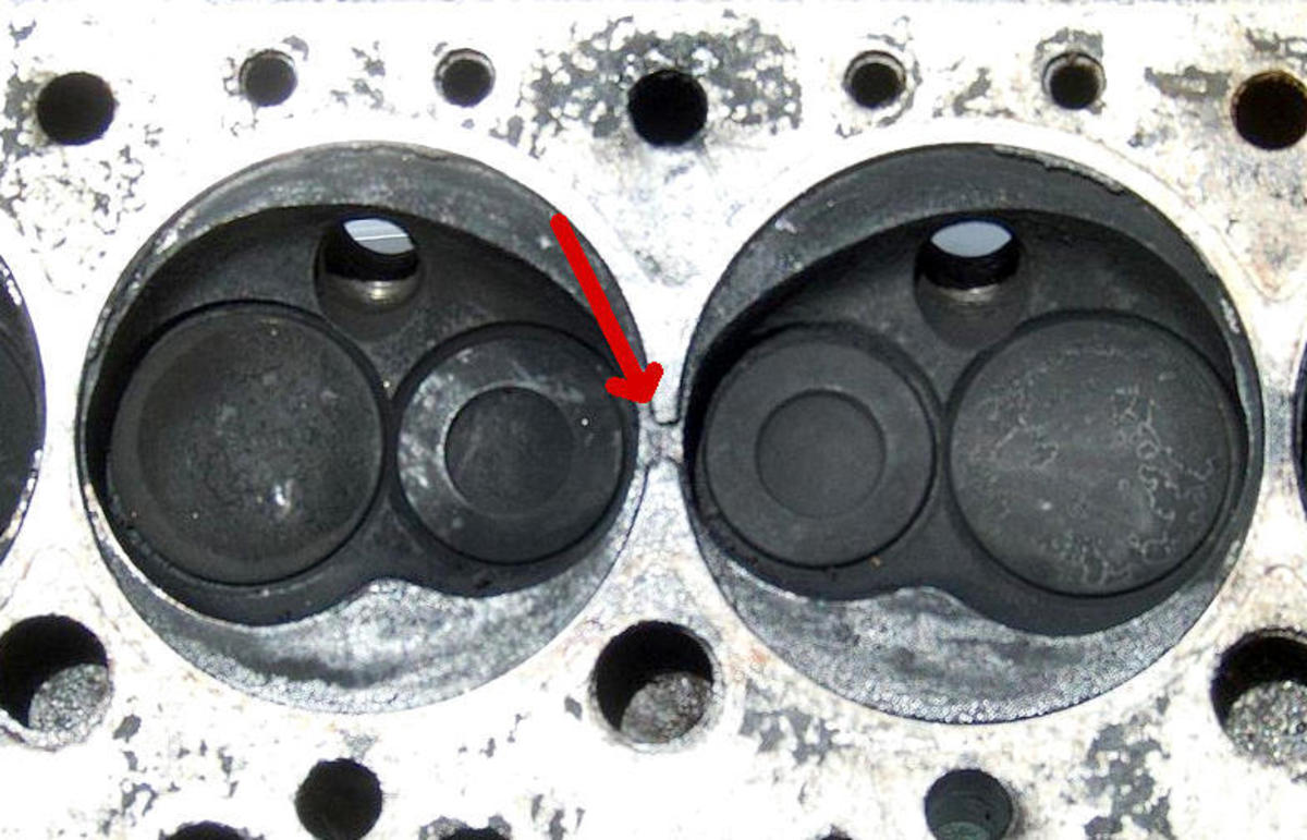 A blown head gasket may cause an air leak into the cooling system and affect water pump operation.