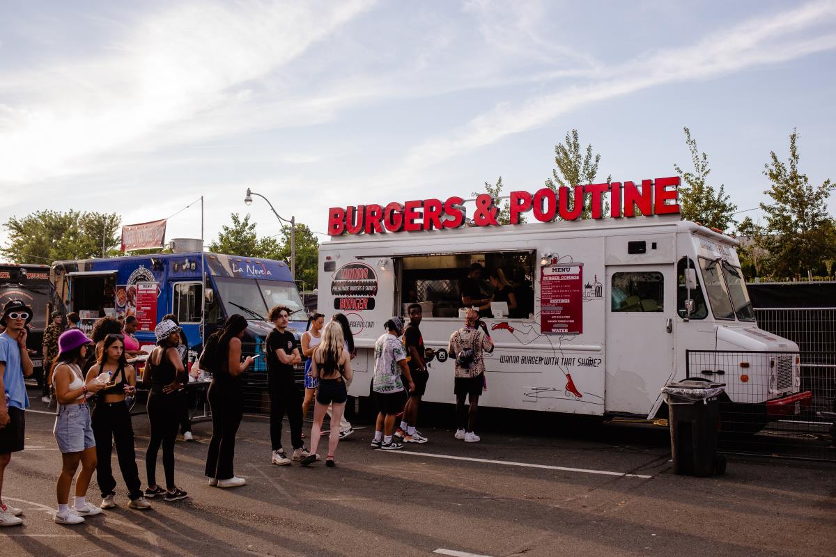 Burgers and poutine are popular Canadian comfort foods