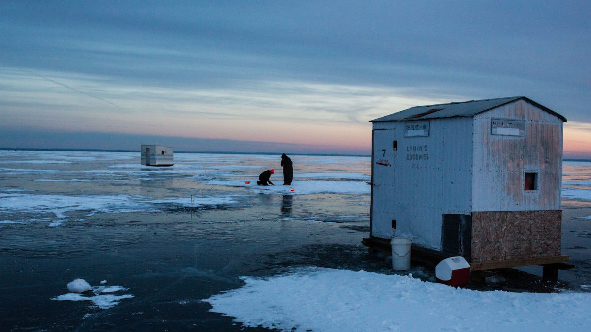 Oral tradition suggests that ice cover on the Great Lakes is receding.