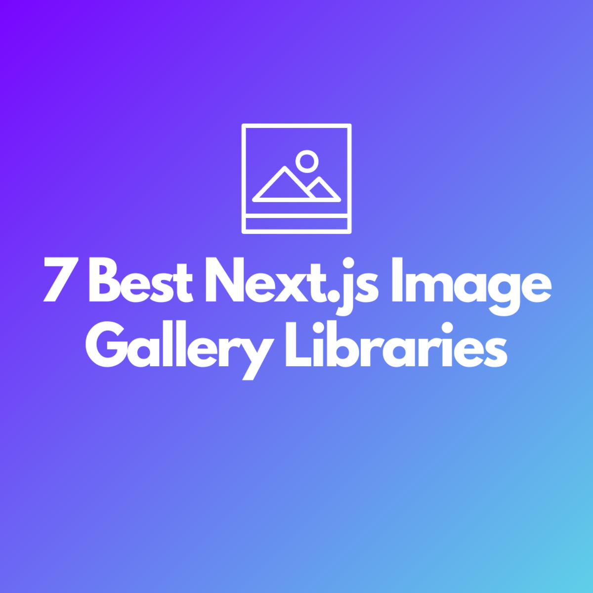 7 Best Next js Image Gallery Libraries  The Ultimate List - 76