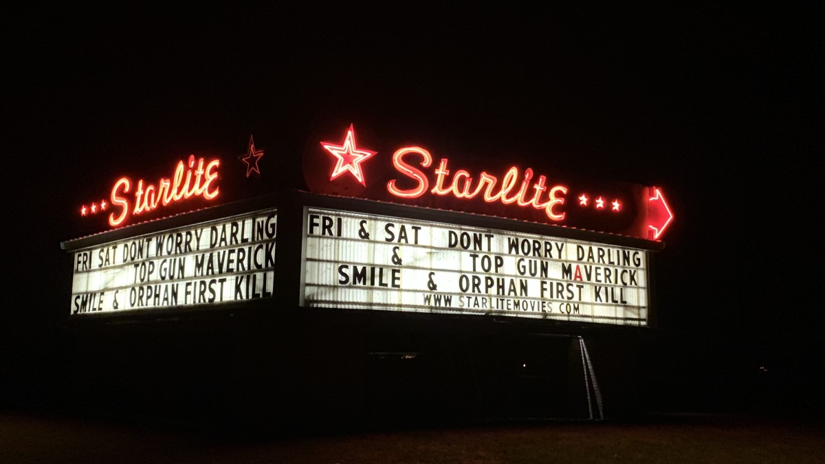 Starlite drive-in theater
