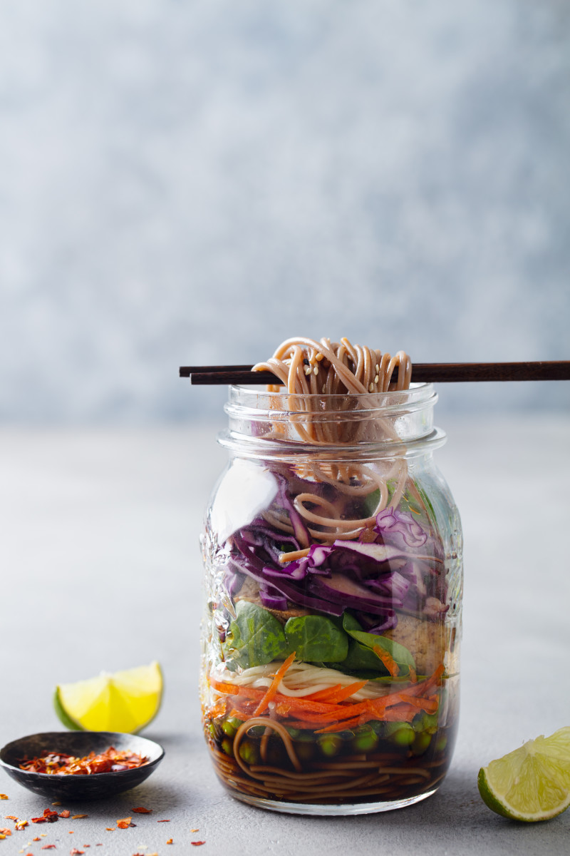 Woman's Mason Jar Soup Recipe Is So Fun and TravelFriendly Delishably News