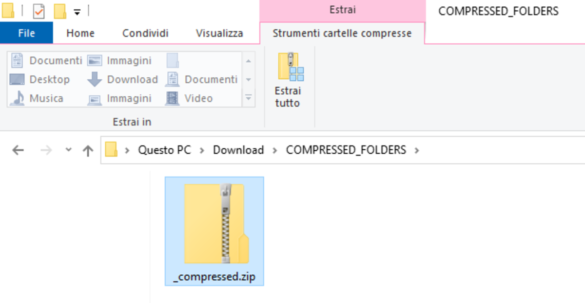 Compressed folders are useful for grouping several files and saving space, and they are also suitable for adding multiple attachments to an email.