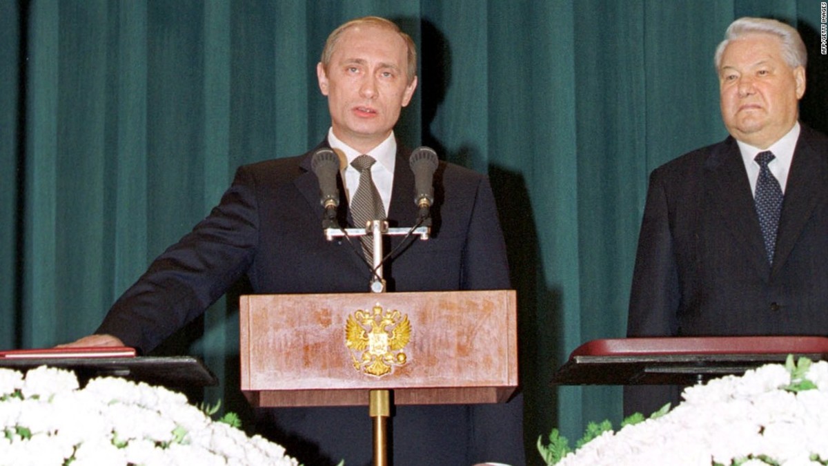 Putin is sworn in as Prime Minister