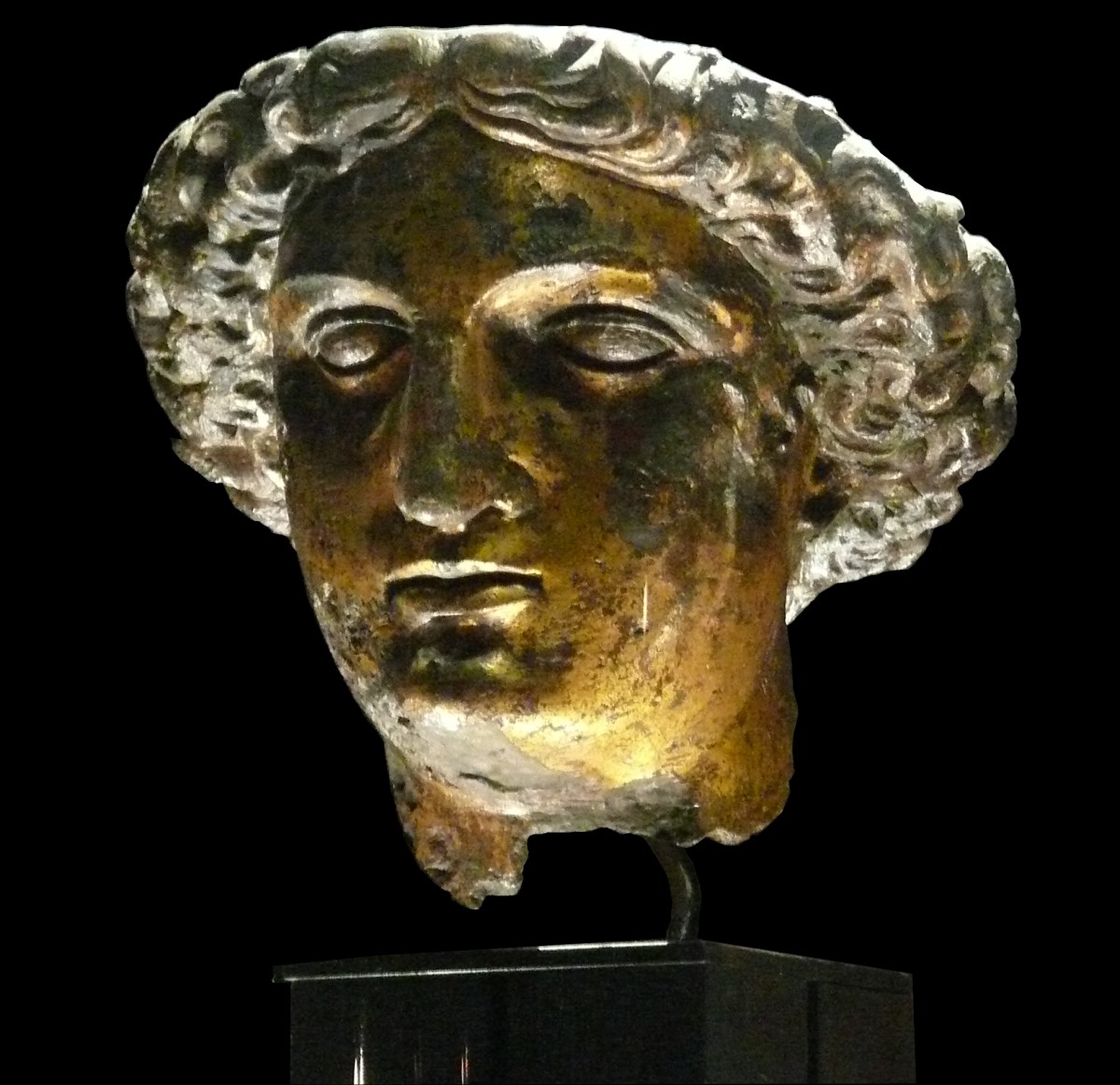 Statue of Sulis Minerva in Bath, UK