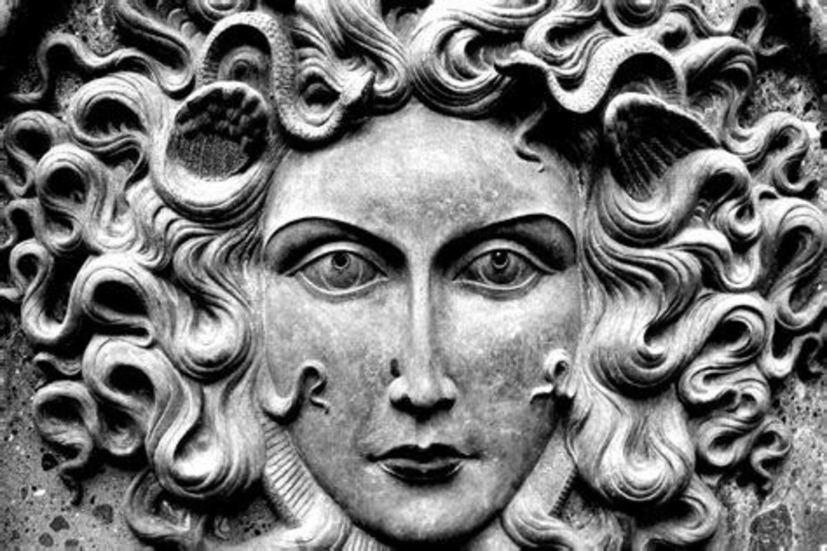 Carving of the Gorgon Medusa