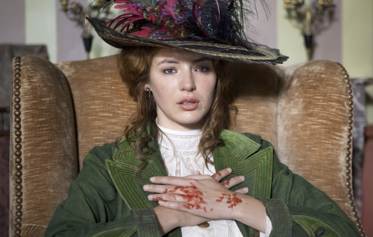  Louise Bourgoin as Adèle Blanc-Sec  from The Extraordinary Adventures of  Adèle Blanc-Sec 