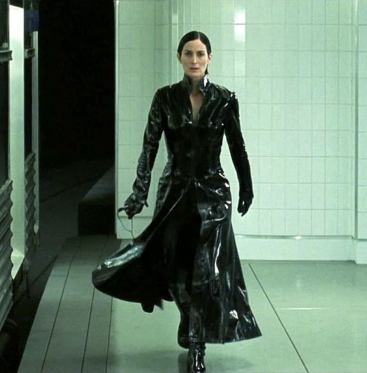 Carrie-Anne Moss as Trinity from The Matrix