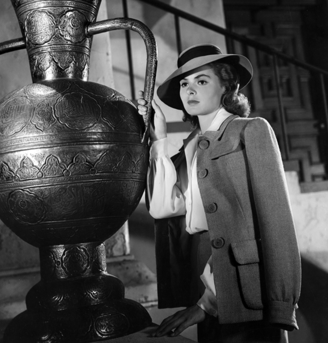 Ingrid Bergman as Ilsa Lund from Casablanca