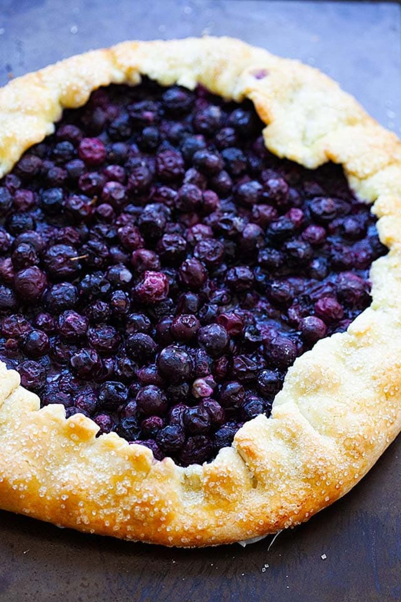 Blueberry Galette Recipes From Scratch as Dessert