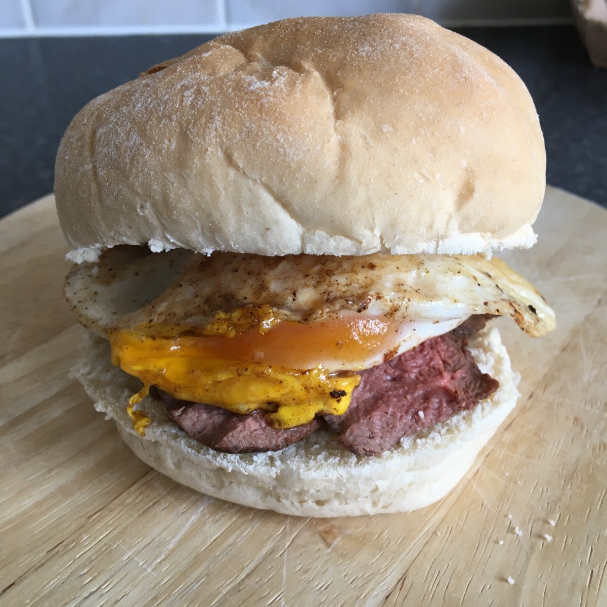 Fried duck egg and pigeon breast sandwich is one of the recipes featured on this page