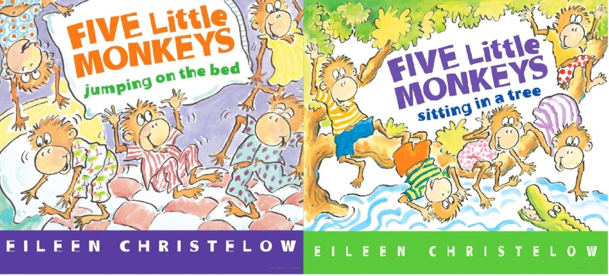 Sing or read the Five Little Monkeys songs  about misbehavior.  Eileen Christelow's books are variations on these fun preschool songs.