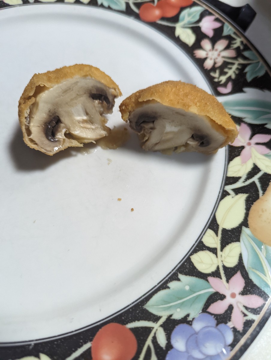 Mushrooms - Deep Fried to a Crispy Crunch