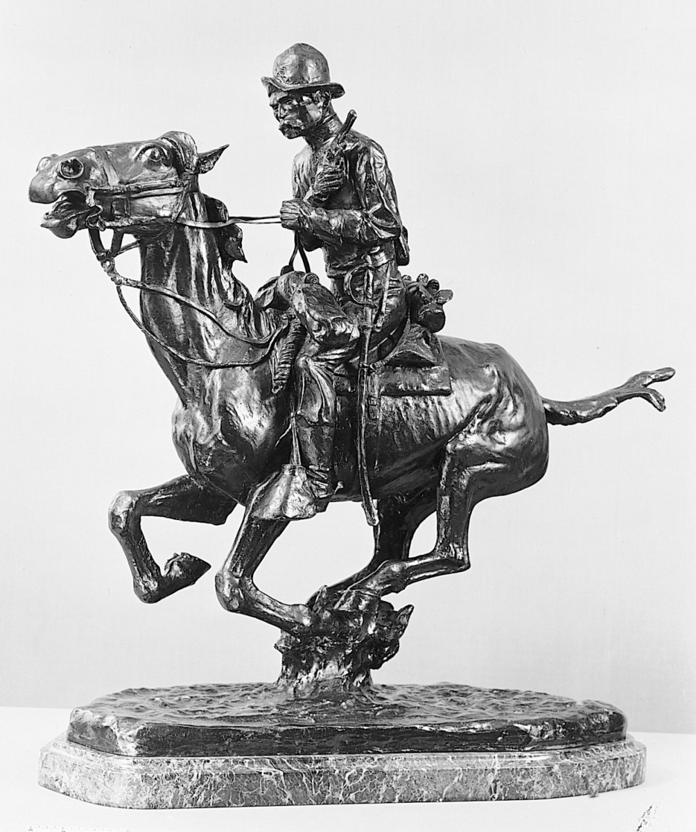 "Trooper of the Plains," Frederic Remington, 